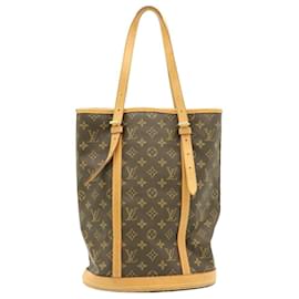 Louis Vuitton-LOUIS VUITTON Monogram Bucket GM Shoulder Bag M42236 LV Auth as161-Other