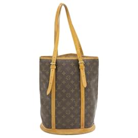 Louis Vuitton-LOUIS VUITTON Monogram Bucket GM Shoulder Bag Pouch M42236 auth 18508 **Sticky-Other