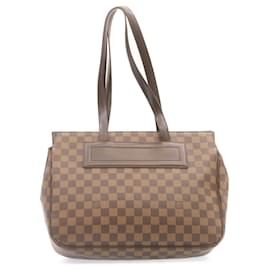 Louis Vuitton-LOUIS VUITTON Damier Ebene Parioli PM Tote Bag N51123 LV Auth ar4674-Other