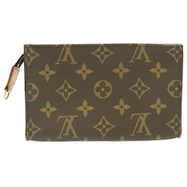 Louis Vuitton-LOUIS VUITTON Monogram Bucket PM Bolsa de acessórios LV Auth 25666-Outro