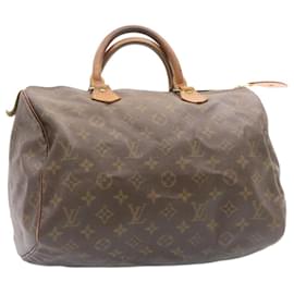 Louis Vuitton-Louis Vuitton Monogram Speedy 30 Hand Bag M41526 LV Auth ds085-Other