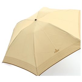 FENDI Zucchino folding Umbrella Brown Auth ar5166 Brown