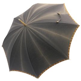 FENDI Umbrella Brown Auth 26056 Brown