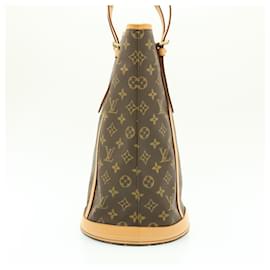 Louis Vuitton-LOUIS VUITTON Monogram Bucket GM Bolsa de Ombro M42236 LV Auth se173-Monograma