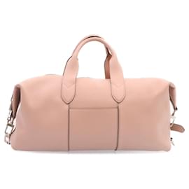 Louis Vuitton-LOUIS VUITTON Astralis Boston Bag Taurillon ClemenceLeder M50279 LV Auth 25991-Pink