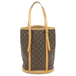 Louis Vuitton-LOUIS VUITTON Monogram Bucket GM Shoulder Bag M42236 Auth **Sticky 19456-Other