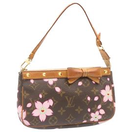 LOUIS VUITTON Pochette con monogramma Cherry Blossom Accessoires M51980 LV Auth ki1091 Altro
