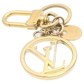 Louis Vuitton-LOUIS VUITTON LV Circle Charm Gold Tone M68000 auth 25500-Other