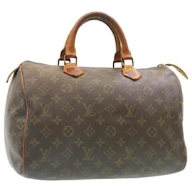 Louis Vuitton-Louis Vuitton Monogram Speedy 30 Hand Bag M41526 LV Auth ac139-Other