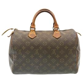 Louis Vuitton-Louis Vuitton Monogram Speedy 30 Hand Bag M41526 LV Auth ac139-Other