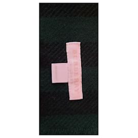 Burberry-Burberry scarf-Black,Red,Dark green