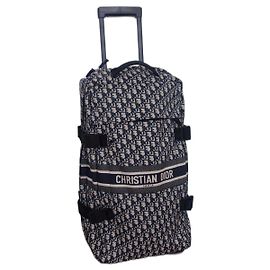 Diortravel medium suitcase Blue