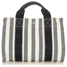Hermès Hermes White Cannes PM Nero Bianco