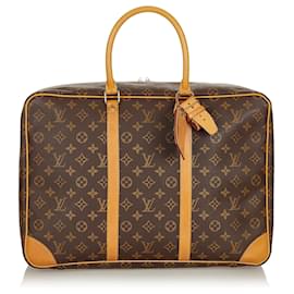 Louis Vuitton-Louis Vuitton Brown Monogram Sirius 45-Brown