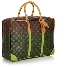 Louis Vuitton-Louis Vuitton Brown Monogram Sirius 45-Brown