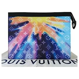 Louis Vuitton-LOUIS VUITTON Pochette Voyage Sunset-Multicolore