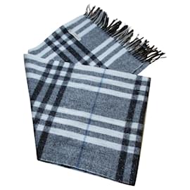 Burberry-Cashmere scarf.-Multiple colors