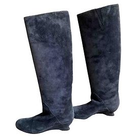 Bottega Veneta BOOTS Blu navy