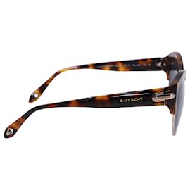 Givenchy-Givenchy Clubmaster Style Sonnenbrille aus braunem Acetat-Print-Andere