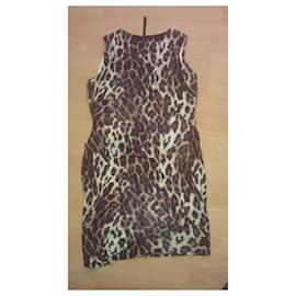 Karen Millen-Vestidos-Estampado de leopardo