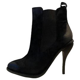 Calvin Klein BOTTES TALONS HAUTS Noir