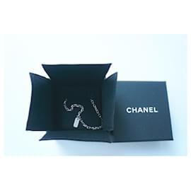 Chanel-CHANEL Pulseira de prata fina BE-Prata