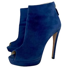 Prada-Prada t low boots39-Blue