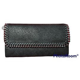 Stella Mc Cartney Falabella Brieftasche Schwarz