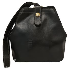 Bolsa Lancel Seal Azul Marinho de Couro Azul marinho