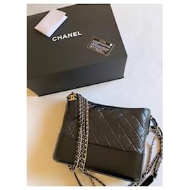 Chanel-Bolso Chanel Gabrielle grande-Negro
