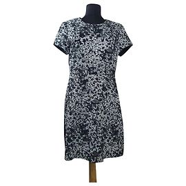 Autre Marque Vestido multicolor em algodão e poliéster M Multicor