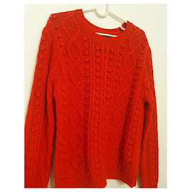 Cynthia Rowley-Knitwear-Red