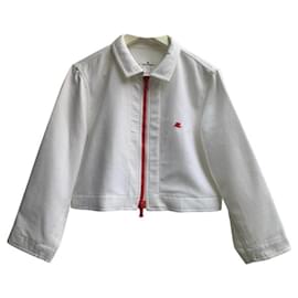 Courreges Chaquetas Blanco