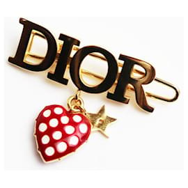 [Usato] Dior Dior Dioramour Capsule Collection Red Lacquer Heart Block Charm Valletta Rosso
