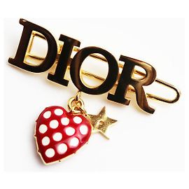 [Gebraucht] Dior Dior Dioramour Capsule Collection Rot Lack Herz Block Charm Valletta Rot