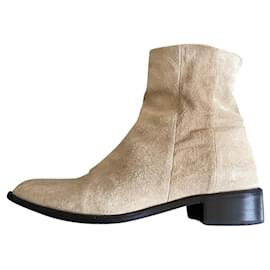 Stouls-Botas Stouls en ante beige Sinai T.38-Beige