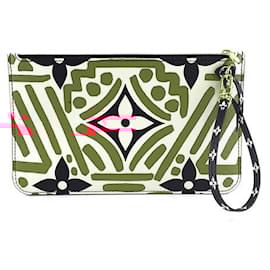 Louis Vuitton-Louis Vuitton Neverfull Pochette Crafty Monogram Canvas-Multicor
