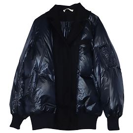 Piumino Sacai Luck in nylon blu navy Blu Blu navy