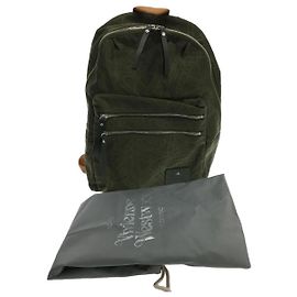 Sac à dos Vivienne Westwood / Nylon / KHK Kaki