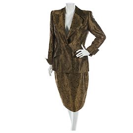Escada Vestito gonna D'oro