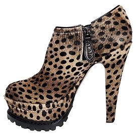 Stivali Alaïa Marrone