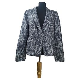 Blazer Escada de seda gris Gris
