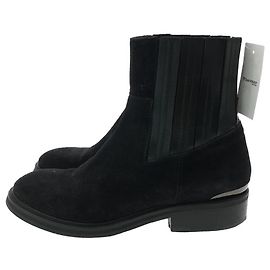 ACNE STUDIOS (Acne) Boots / 38 / Suede / Acne Studios (Acne) / 1EW153-900038 / Brass Suede Black