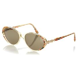 Fendi-[Used]) FENDI Orange Plastic Sunglasses Women's-Orange