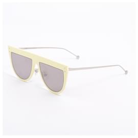 Fendi-[Used] Fendi FF0372 Sunglasses Plastic Yellow-Yellow