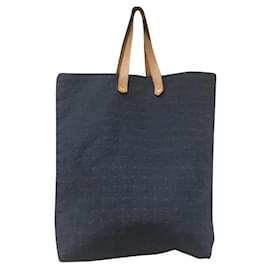 Hermès-Hermes shopper shopping bag-Navy blue