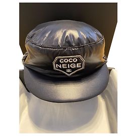 Chanel Chapka black , Taille S , Neuve Black