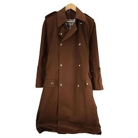 ACNE STUDIOS (Acne)  Oversized trench coat / 34 / cotton / BRW / FN-WN-OUTW000010 Brown