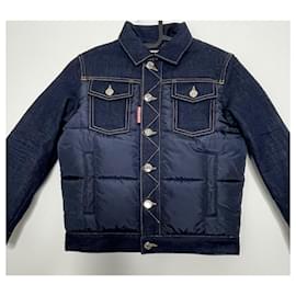 Dsquared2-Dsquared2 Puffer jacket 8Y =128-Blue