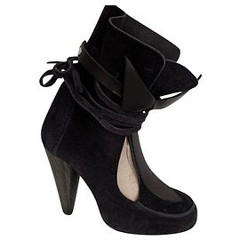 Isabel Marant boots with ankle strap size 37 Black